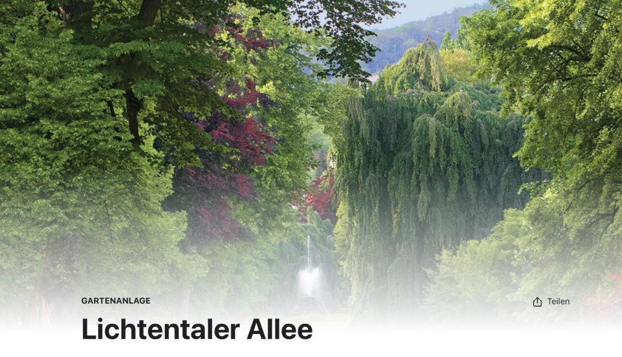 Luxus Apartment Am Fremersberg - Zentral - Mit Sauna & Badewanne Baden-Baden Eksteriør billede